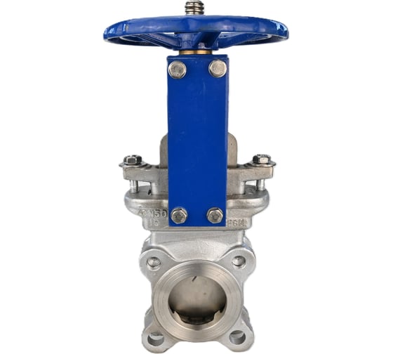 Изображение товара Задвижка шиберная DN.ru SS316-SS316-EPDM-1W-W Ду50 Ру10 со штурвалом и выдвижным штоком D040-05734