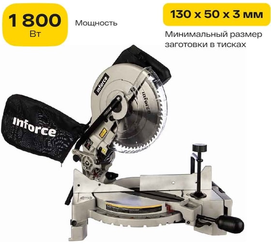 Изображение товара Торцовочная пила Inforce MS 254 01-12-002