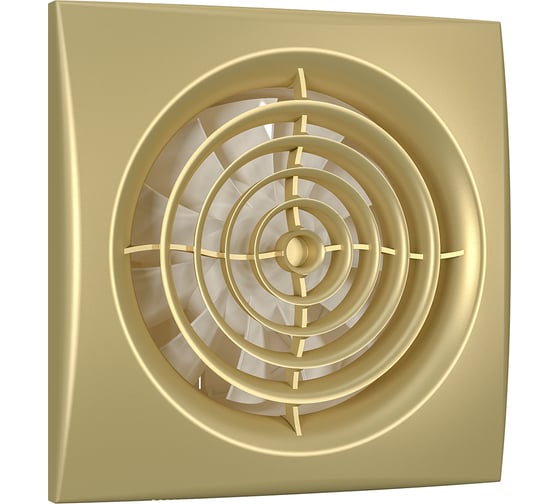 Изображение товара Осевой вытяжной вентилятор с обратным клапаном ERA AURA 5C champagne D 125 87-989