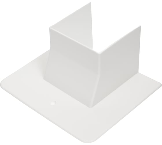 Изображение товара Прямой ввод в стену Рувинил для РКК 60x60 белый 6 шт ПВС-60х60