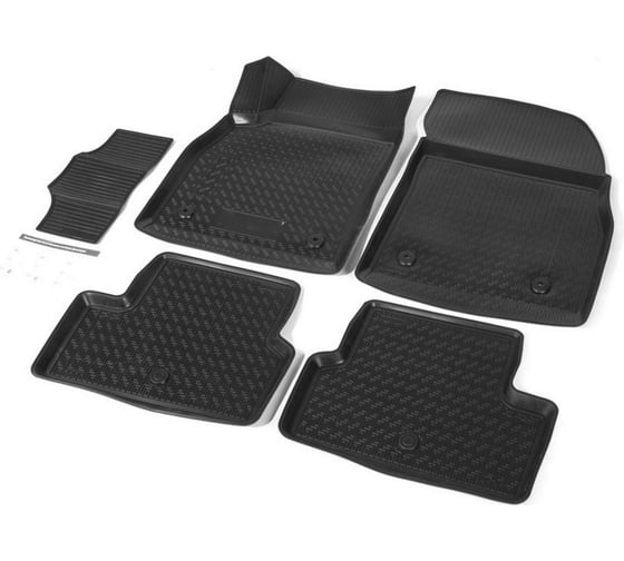 Изображение товара Коврики салона Rival для Chevrolet Cruze J300 седан, хэтчбек универсал 2009-н.в., 5 шт. 11003001