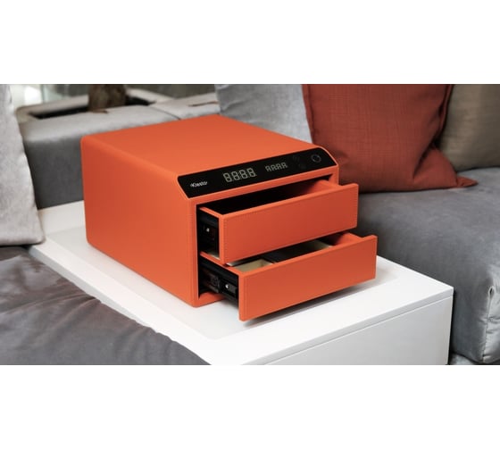 Изображение товара Мебельный сейф KlestO Smart JS2 спелый апельсин 1001903