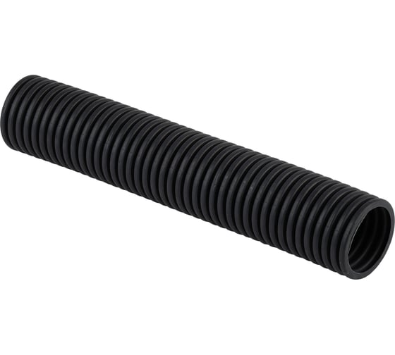 Изображение товара Гофрированная труба Рувинил 40 мм ПНД черная с зондом тяжелая 15 м 24011
