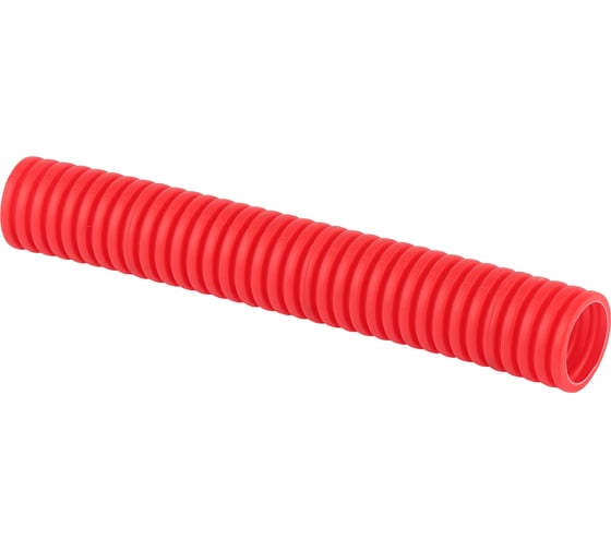 Изображение товара Гофрированная труба Рувинил 32 мм ПНД красная для МПТ пешель 25 м 23200К