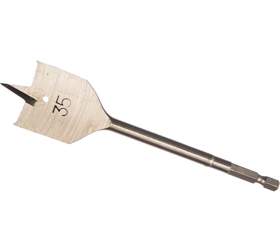 Изображение товара Сверло перовое по дереву (35х152 мм; HEX1/4) MATRIX 70427