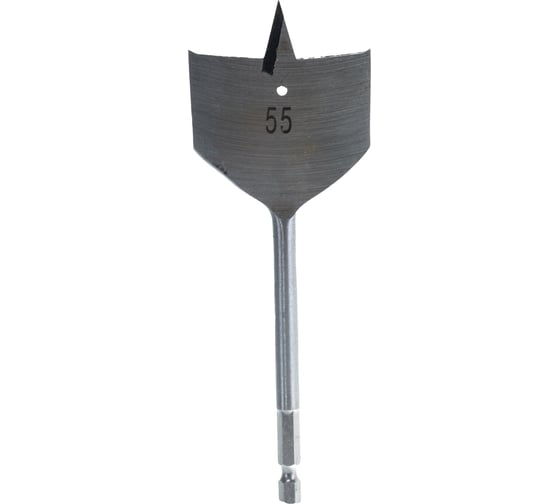 Изображение товара Сверло перовое по дереву (55х152 мм; HEX1/4) MATRIX 70435