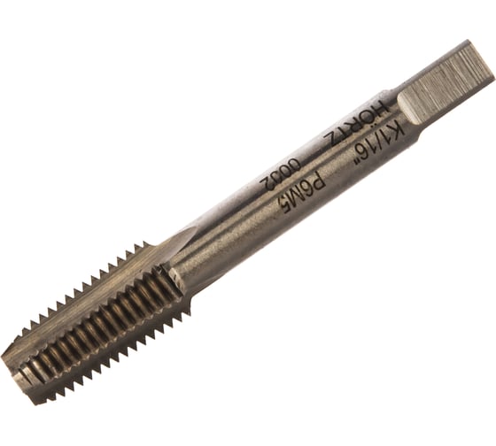 Изображение товара Метчик K 1/16 м/р Р6М5 HORTZ 203838