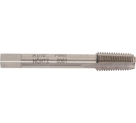 Изображение товара Метчик R 1/16 м/р Р6М5 HORTZ 203828