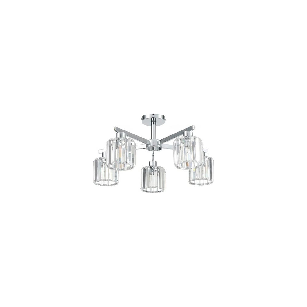 Потолочный светильник ESCADA E27*60W 692/5P (Chrome)