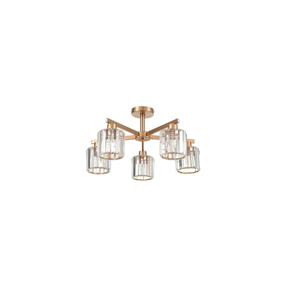 Потолочный светильник ESCADA E27*60W 692/5P Сopper