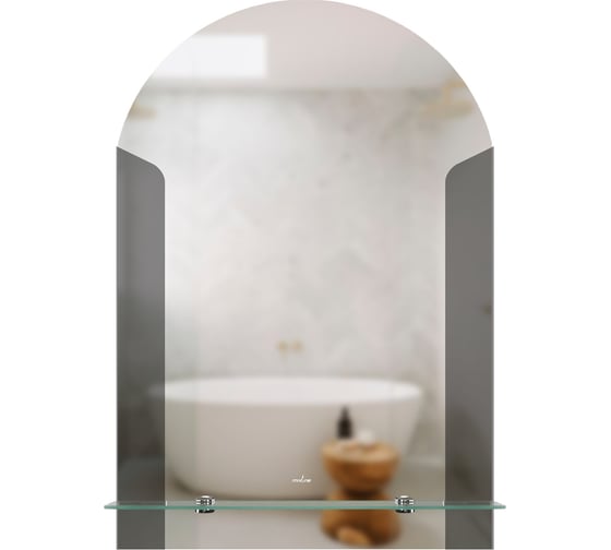 Изображение товара Зеркало MIXLINE "Муза" 390х580 (ШВ) с полкой (К) 552616