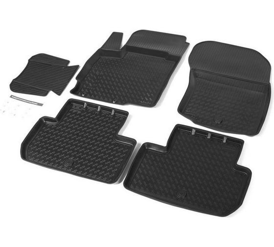 Изображение товара Коврики салона Rival для Mitsubishi Outlander 5-дв. 2012-н.в., 5 шт. 14002002