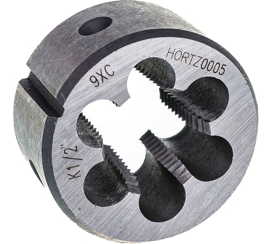 Изображение товара Плашка К 1/2 дюйма 9ХС HORTZ 204153