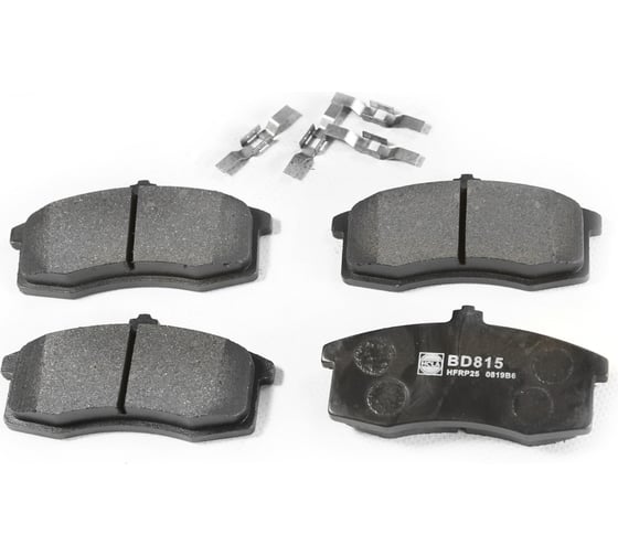 Изображение товара Колодка тормозная передняя для а/м ВАЗ 1111, к-кт 4 шт HOLA BD815