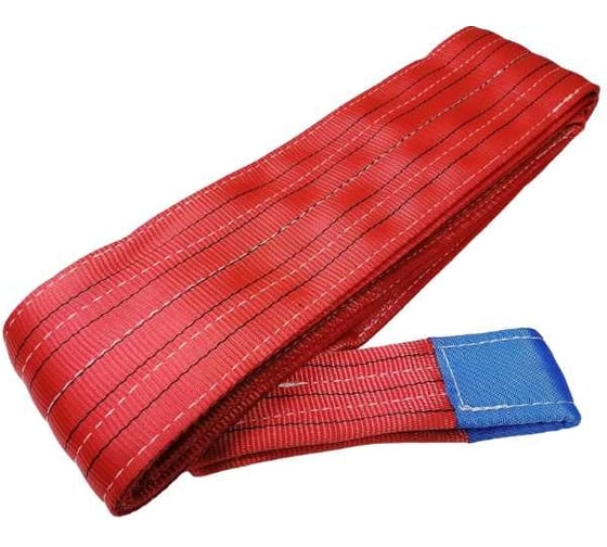 Изображение товара Буксировочный ленточный петлевой трос ООО Грузкомплект 17т 5м ТБЛП175