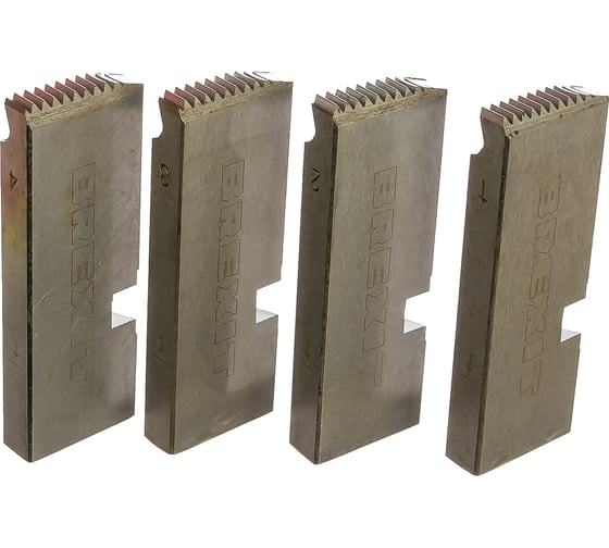 Изображение товара Ножи резьбонарезные BSPT 1"-2" для B-Matic 2C, B-Matic 2A BREXIT 2100155