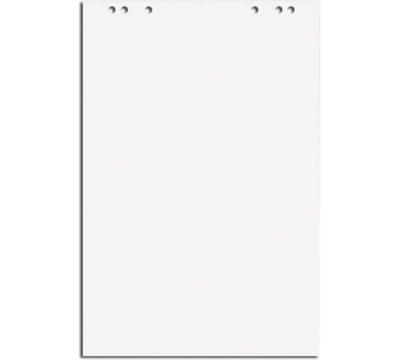 Изображение товара Бумага для флипчартов Комус блок бумвинил, белый, 67.5x98.0, 20 листов, 80 гр 273508