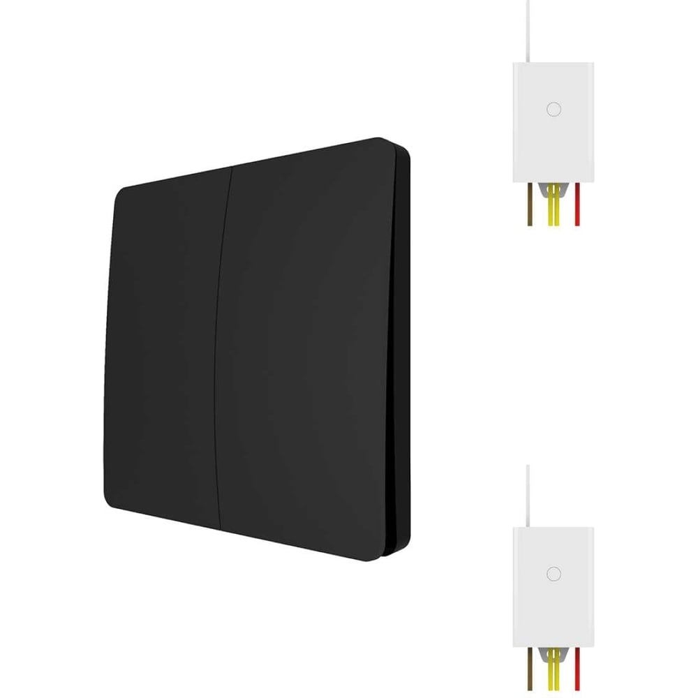 Изображение товара Выключатель GRITT Space 2 клавиши 433 МГц IP67