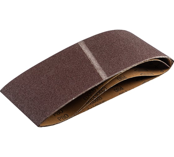 Изображение товара Лента абразивная бесконечная (3 шт; 100x610 мм; P 80) MATRIX 74289