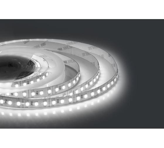 Изображение товара Светодиодная лента Apeyron 12В, 14,4Вт/м, smd2835, 120д/м, ip20, 1400Лм/м, 5м, 4000К/ 00-53