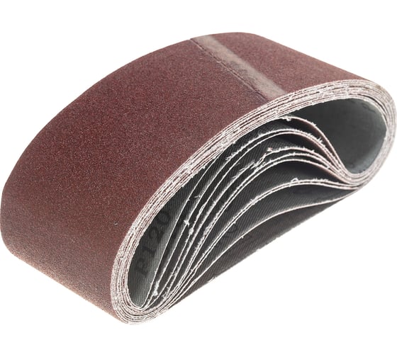 Изображение товара Лента абразивная бесконечная (10 шт; 75x457 мм; P 120) MATRIX 74219