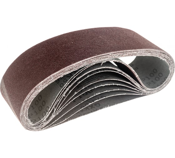 Изображение товара Лента абразивная бесконечная (10 шт; 75x533 мм; P 100) MATRIX 74237