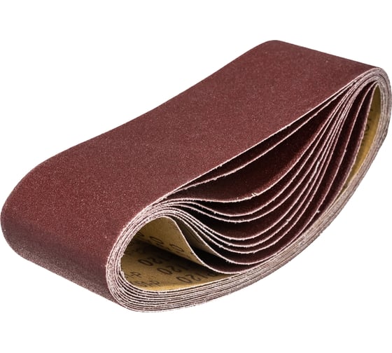 Изображение товара Лента абразивная бесконечная (10 шт; 75x533 мм; P 120) MATRIX 74239