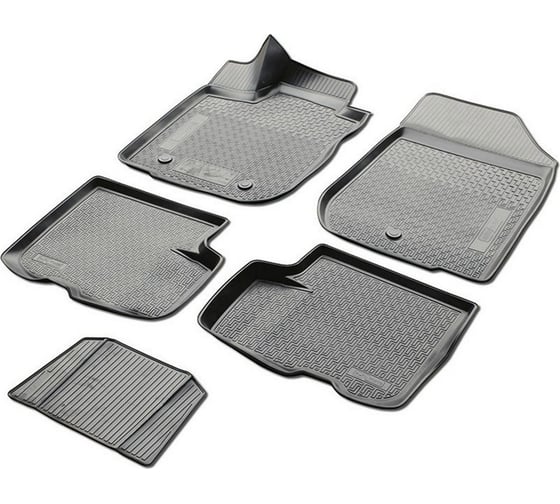 Изображение товара Коврики салона Rival для Renault Logan седан 2014-н.в., 5 шт 14702001