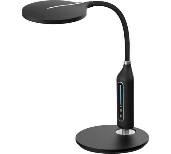 Изображение товара Настольный светильник Camelion Kd-862 c02 черный led 10вт, 580 лм 15180