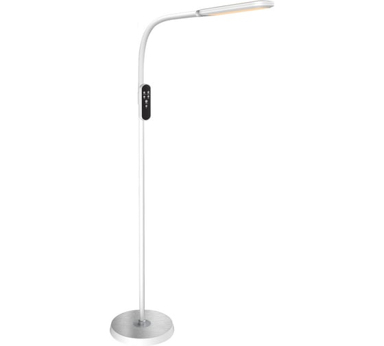 Изображение товара Напольный светильник Camelion Kd-871f c01 белый led 15вт с ик пультом ду 15182