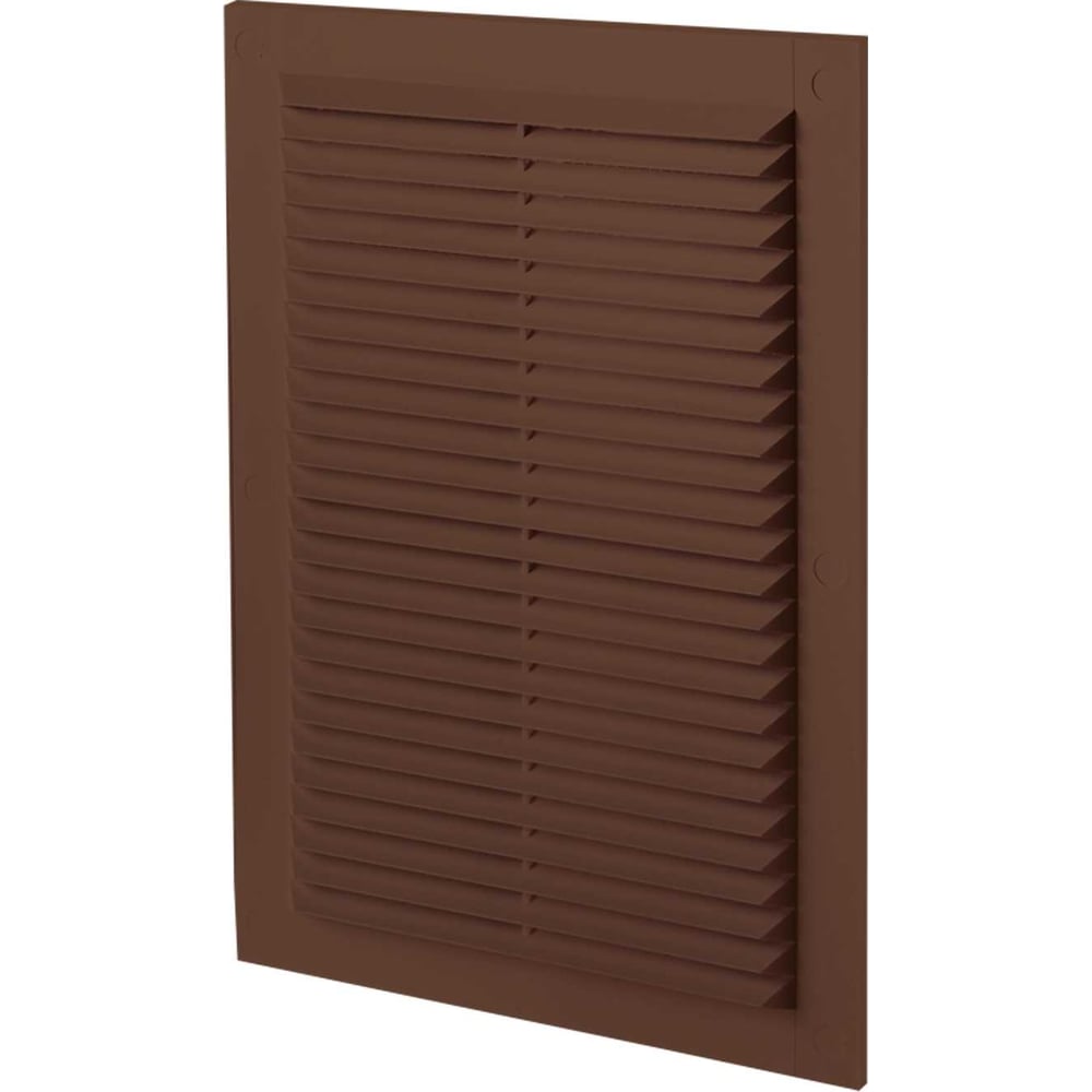 Изображение товара Решетка для вентиляции seria2 brown Zernberg внутренняя 238x170 мм москитная сетка