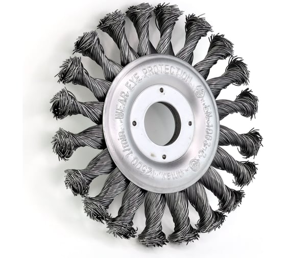 Изображение товара Щетка дисковая жгутовая 125x12x22.2 мм, ворс сталь 0.50 мм OSBORN 631.151-0228