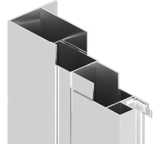 Изображение товара Пристенный профиль RGW A-11 195 Хром 04271195-01