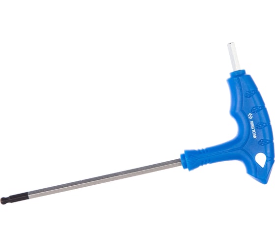 Изображение товара L-образный шестигранник с шаровым окончанием, 4 мм KING TONY 116004MR