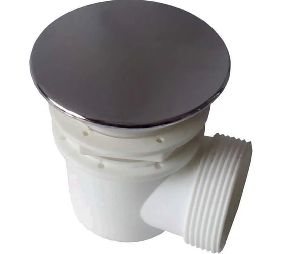 Изображение товара Сифон RGW QYD-02 хром, диаметр 50 мм 18241102-01