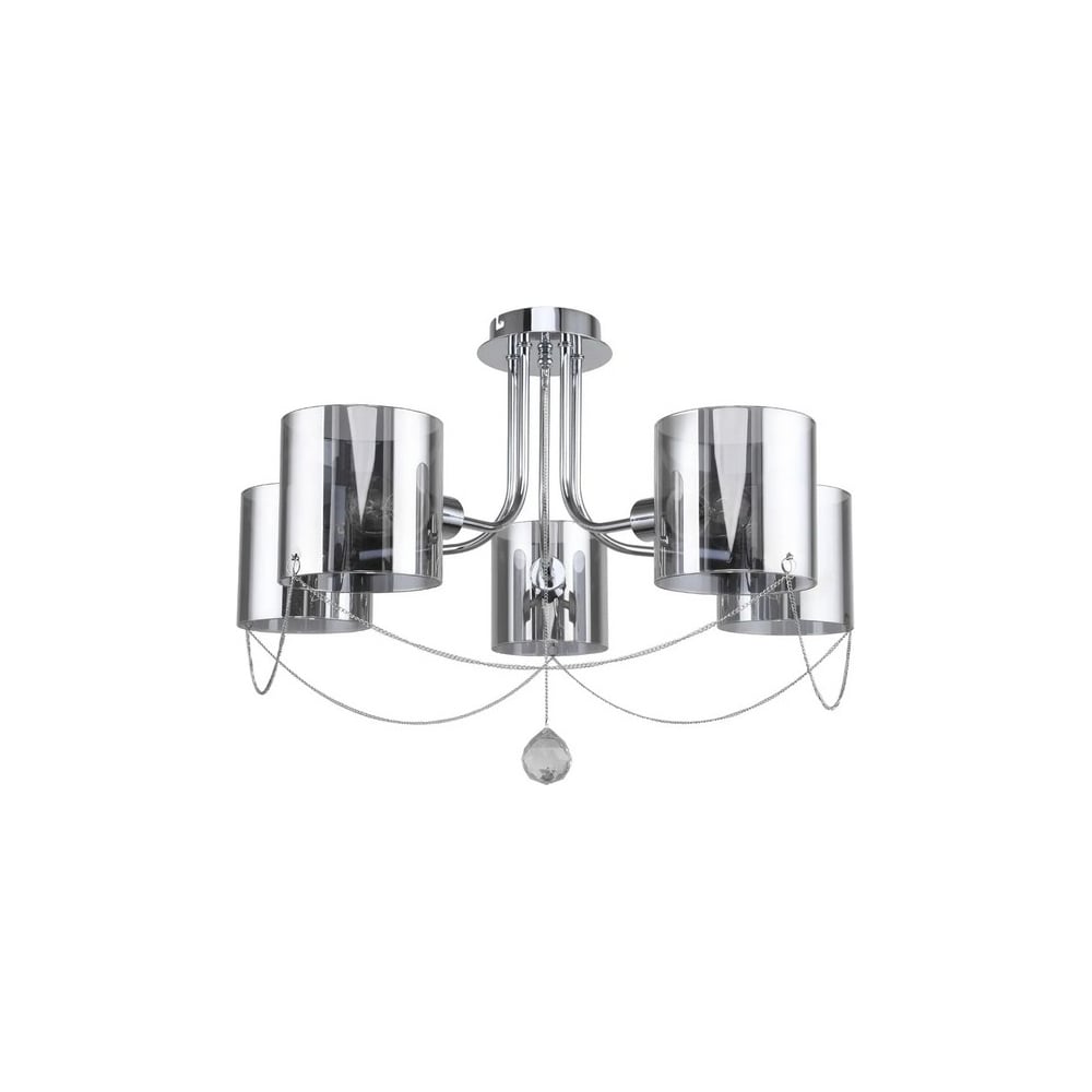 Потолочный светильник ESCADA E14*40W Chrome 683/5P