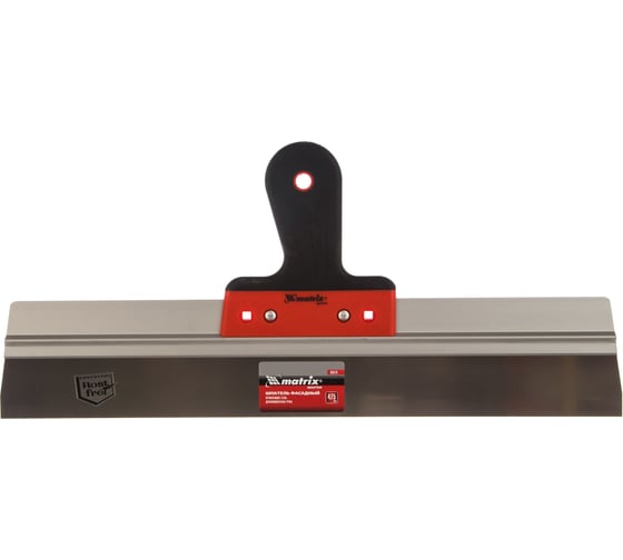 Изображение товара Фасадный шпатель из нержавеющей стали, 475 мм, двухкомпонентная ручка MATRIX 85518