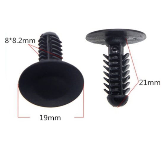 Изображение товара Клипса крепежная для а/м Ford бампера 389443-S, 10 шт Nord-Yada 909200