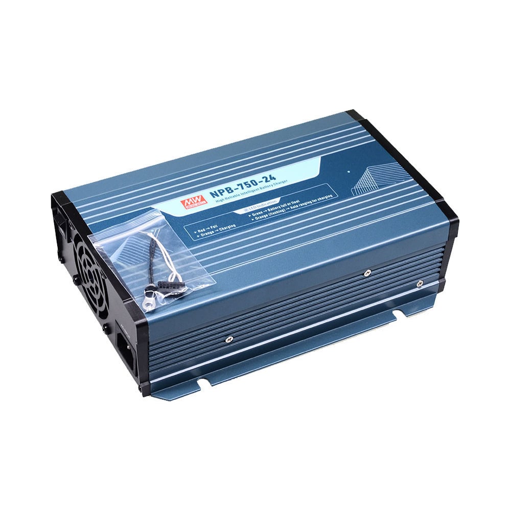 Изображение товара Умное зарядное устройство Mean Well AC-DC NPB-750-24