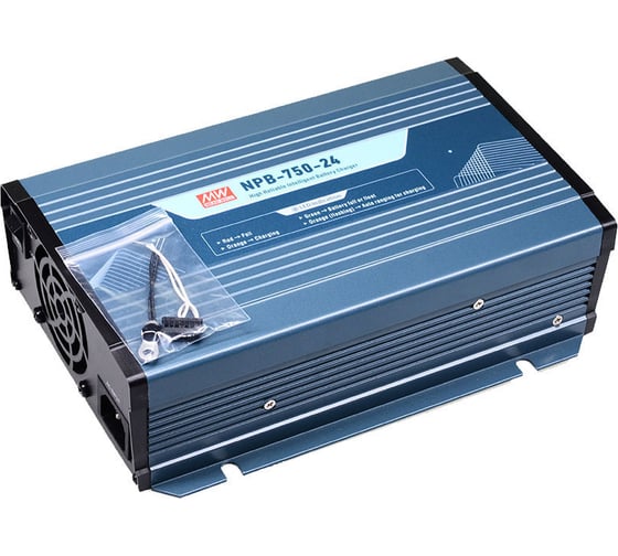 Изображение товара Умное зарядное устройство Mean Well AC-DC NPB-750-24 Т03716525