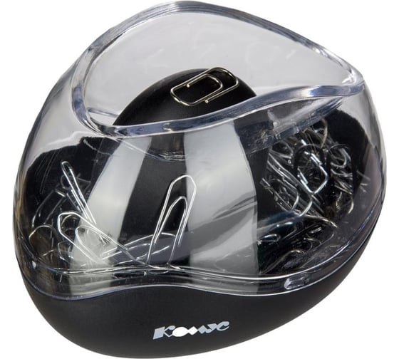 Изображение товара Магнитная скрепочница Комус 200107 с вращающимся колесиком 258957