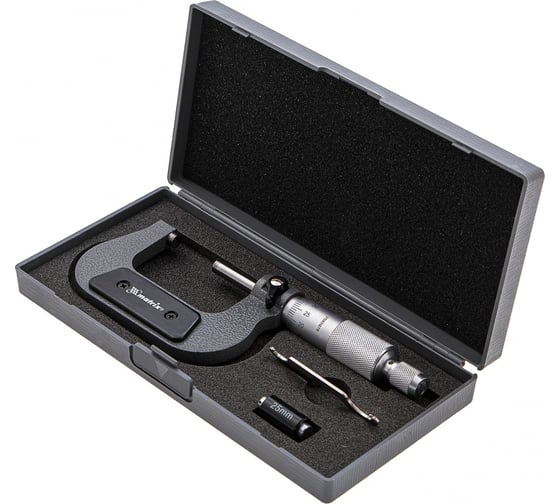 Изображение товара Механический микрометр 25-50 мм MATRIX 317505