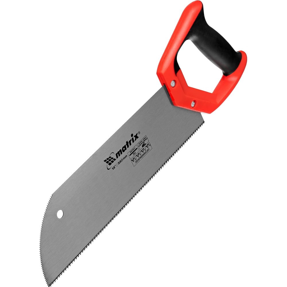 Изображение товара Пила фанерная MATRIX 23149 - 330 мм с двухкомпонентной ручкой