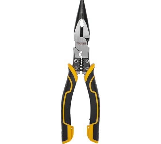 Изображение товара Тонкогубцы KRANZ многофункциональные универсальные 200мм KR-12-4653-5