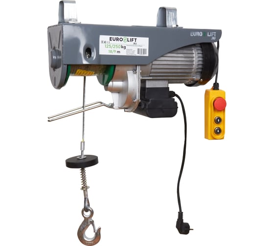 Изображение товара Электрическая стационарная лебедка PA-250 EURO-LIFT 00016923