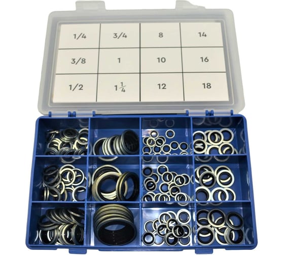 Изображение товара Набор колец резинометаллических BSCR-GM BSCR-GМ kit Цема-Беаринг BSCR-GM kit