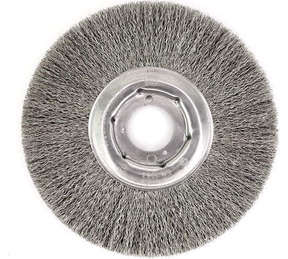 Изображение товара Щетка дисковая 178x18x22.2 мм, ворс гофрированная нержавеющая сталь 0.30 мм OSBORN 554.361-0002