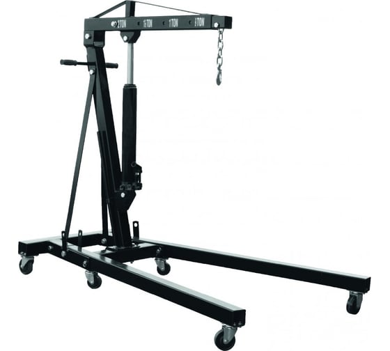 Изображение товара Гидравлический кран Forsage 2т складной, высота подъема 2200мм, длина стрелы:1000-1570мм f-t32002x 52441