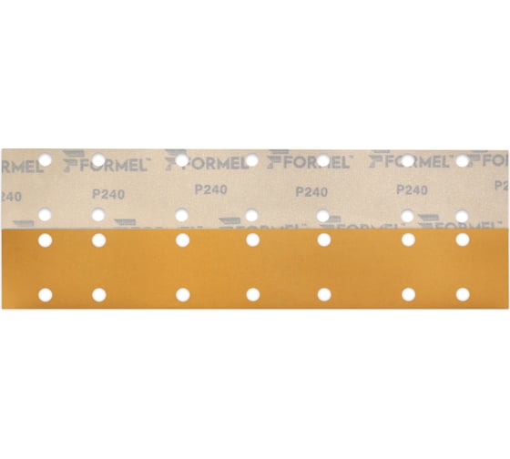 Изображение товара Полоса DIAMOND 50 шт, 70x420 мм, 14 отверстий, P 240 FORMEL 86657320240