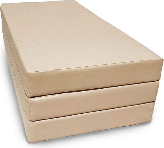 Изображение товара Складной мат КМС № 4 100x150x10 см, бежевый СГ000002240